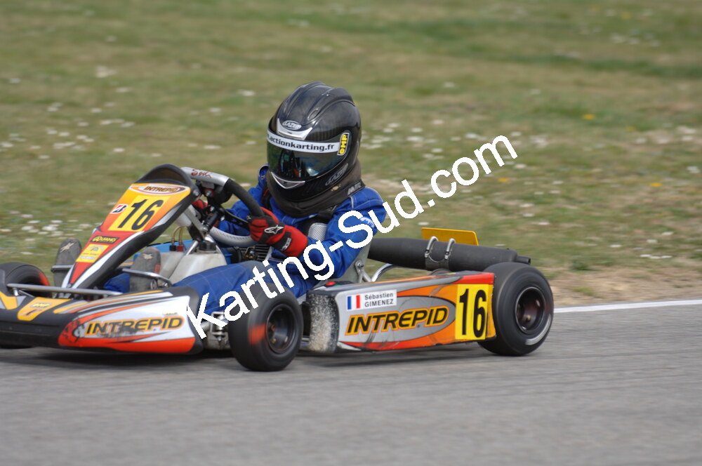 02/03/2008 : 1ère manche du Trophée Vincent Sanchez à Lavelanet (Photos Patrick Lascombes) 2008 — karting