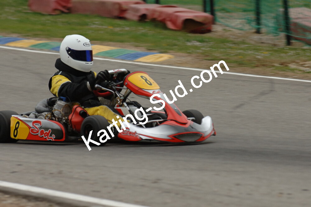 02/03/2008 : 1ère manche du Trophée Vincent Sanchez à Lavelanet (Photos Patrick Lascombes) 2008 — karting