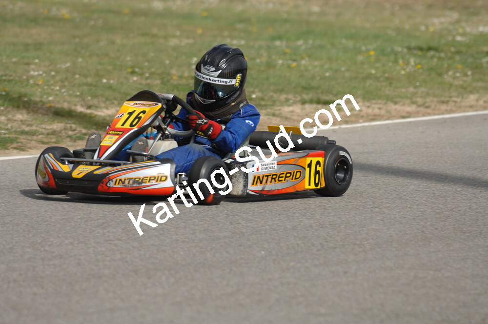 02/03/2008 : 1ère manche du Trophée Vincent Sanchez à Lavelanet (Photos Patrick Lascombes) 2008 — karting