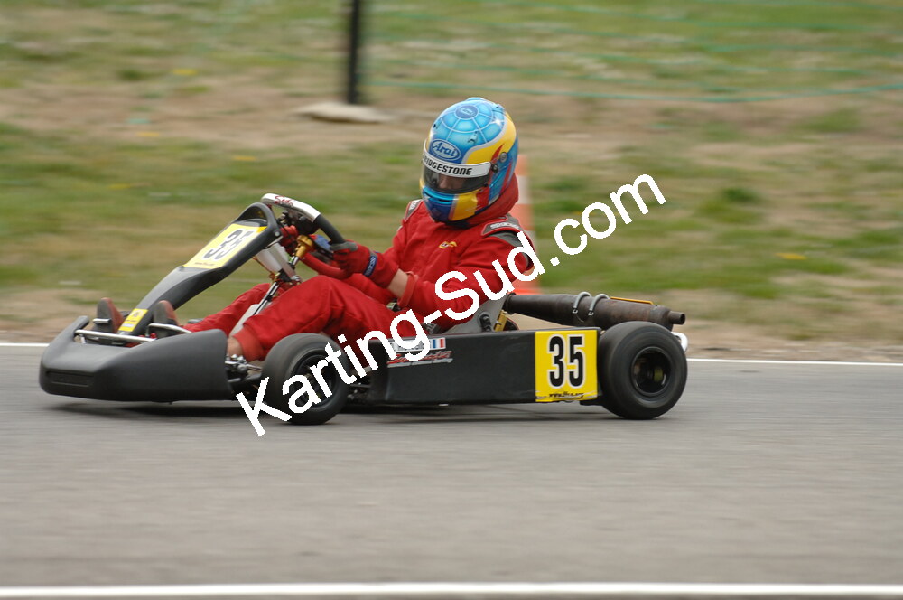 02/03/2008 : 1ère manche du Trophée Vincent Sanchez à Lavelanet (Photos Patrick Lascombes) 2008 — karting