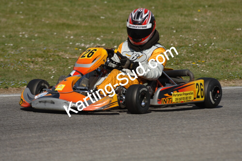 02/03/2008 : 1ère manche du Trophée Vincent Sanchez à Lavelanet (Photos Patrick Lascombes) 2008 — karting