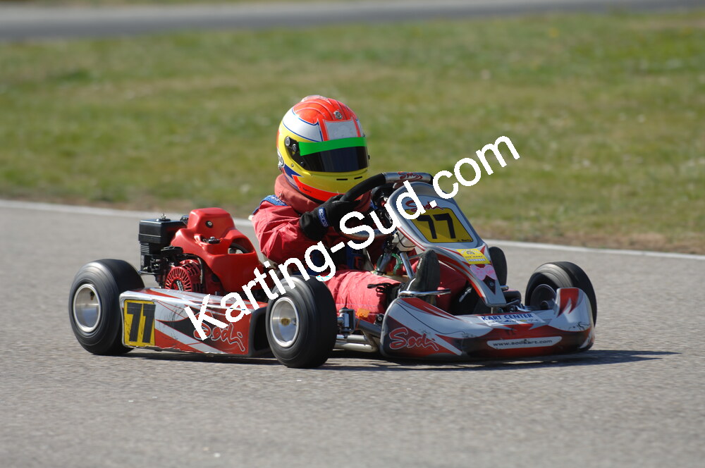 02/03/2008 : 1ère manche du Trophée Vincent Sanchez à Lavelanet (Photos Patrick Lascombes) 2008 — karting