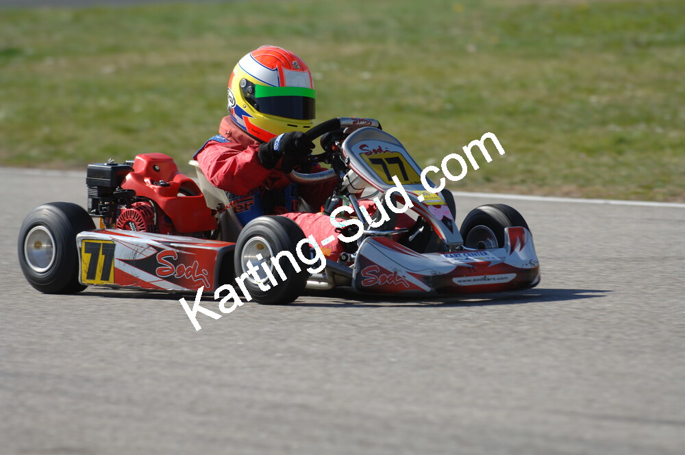 02/03/2008 : 1ère manche du Trophée Vincent Sanchez à Lavelanet (Photos Patrick Lascombes) 2008 — karting