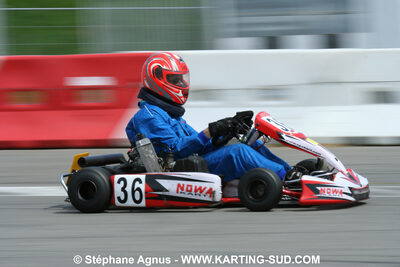 04/05/2008 : 3ème manche du Championnat Régional Midi-Pyrénées à Muret (Photos Stéphane Agnus) 2008 — karting