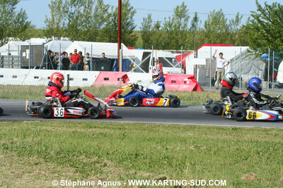 04/05/2008 : 3ème manche du Championnat Régional Midi-Pyrénées à Muret (Photos Stéphane Agnus) 2008 — karting