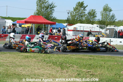 04/05/2008 : 3ème manche du Championnat Régional Midi-Pyrénées à Muret (Photos Stéphane Agnus) 2008 — karting