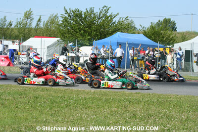 04/05/2008 : 3ème manche du Championnat Régional Midi-Pyrénées à Muret (Photos Stéphane Agnus) 2008 — karting
