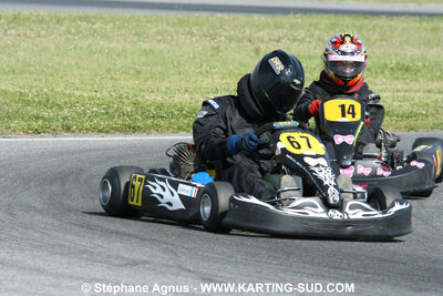 04/05/2008 : 3ème manche du Championnat Régional Midi-Pyrénées à Muret (Photos Stéphane Agnus) 2008 — karting