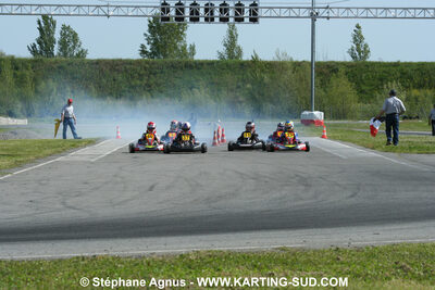 04/05/2008 : 3ème manche du Championnat Régional Midi-Pyrénées à Muret (Photos Stéphane Agnus) 2008 — karting