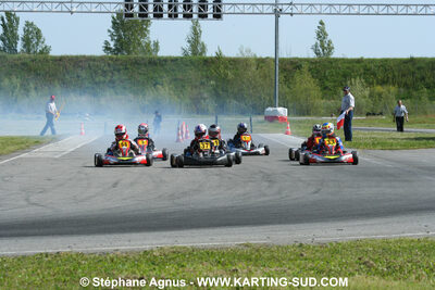 04/05/2008 : 3ème manche du Championnat Régional Midi-Pyrénées à Muret (Photos Stéphane Agnus) 2008 — karting