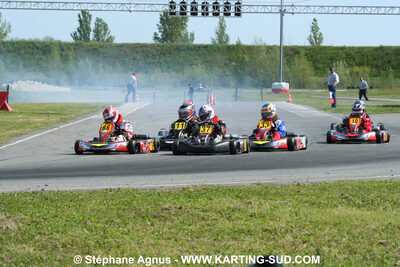 04/05/2008 : 3ème manche du Championnat Régional Midi-Pyrénées à Muret (Photos Stéphane Agnus) 2008 — karting