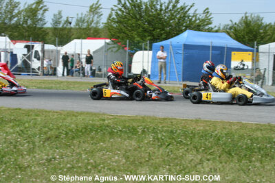 04/05/2008 : 3ème manche du Championnat Régional Midi-Pyrénées à Muret (Photos Stéphane Agnus) 2008 — karting