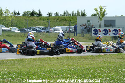 04/05/2008 : 3ème manche du Championnat Régional Midi-Pyrénées à Muret (Photos Stéphane Agnus) 2008 — karting