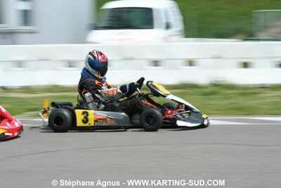 04/05/2008 : 3ème manche du Championnat Régional Midi-Pyrénées à Muret (Photos Stéphane Agnus) 2008 — karting