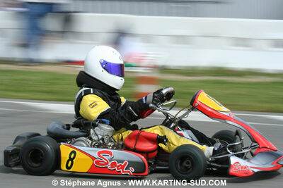 04/05/2008 : 3ème manche du Championnat Régional Midi-Pyrénées à Muret (Photos Stéphane Agnus) 2008 — karting