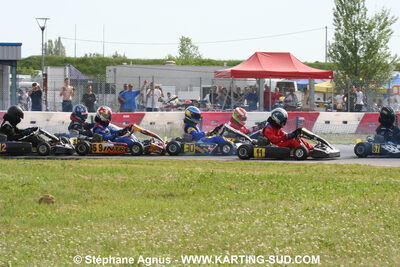 04/05/2008 : 3ème manche du Championnat Régional Midi-Pyrénées à Muret (Photos Stéphane Agnus) 2008 — karting