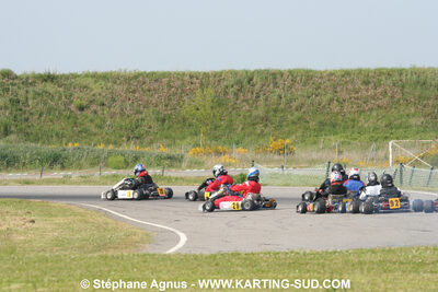 04/05/2008 : 3ème manche du Championnat Régional Midi-Pyrénées à Muret (Photos Stéphane Agnus) 2008 — karting