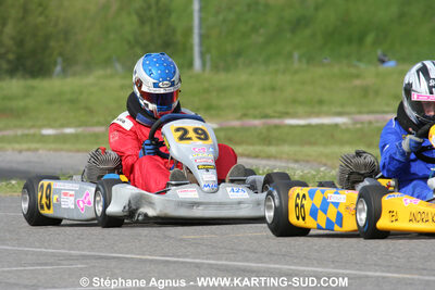 04/05/2008 : 3ème manche du Championnat Régional Midi-Pyrénées à Muret (Photos Stéphane Agnus) 2008 — karting