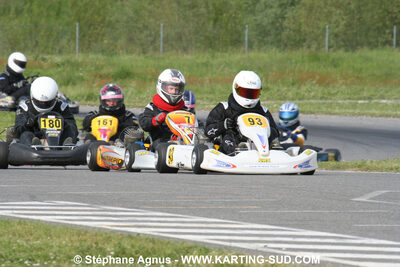 04/05/2008 : 3ème manche du Championnat Régional Midi-Pyrénées à Muret (Photos Stéphane Agnus) 2008 — karting