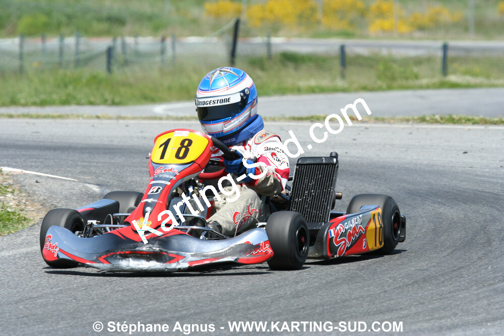 04/05/2008 : 3ème manche du Championnat Régional Midi-Pyrénées à Muret (Photos Stéphane Agnus) 2008 — karting