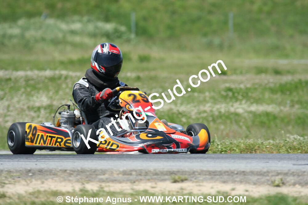 04/05/2008 : 3ème manche du Championnat Régional Midi-Pyrénées à Muret (Photos Stéphane Agnus) 2008 — karting