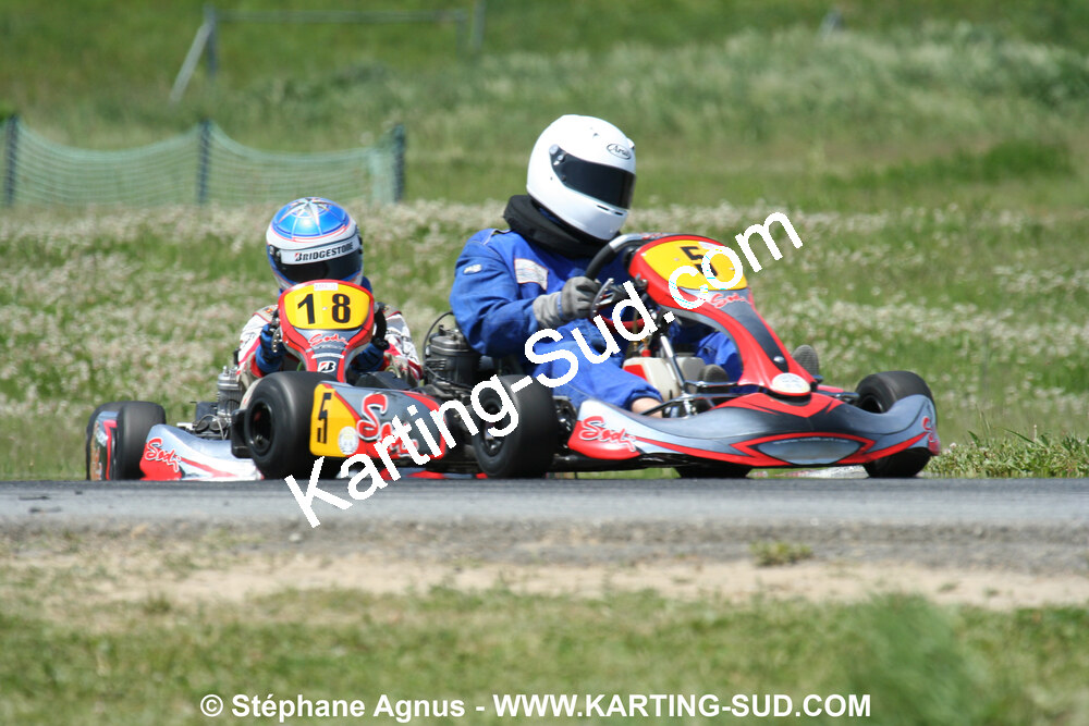 04/05/2008 : 3ème manche du Championnat Régional Midi-Pyrénées à Muret (Photos Stéphane Agnus) 2008 — karting