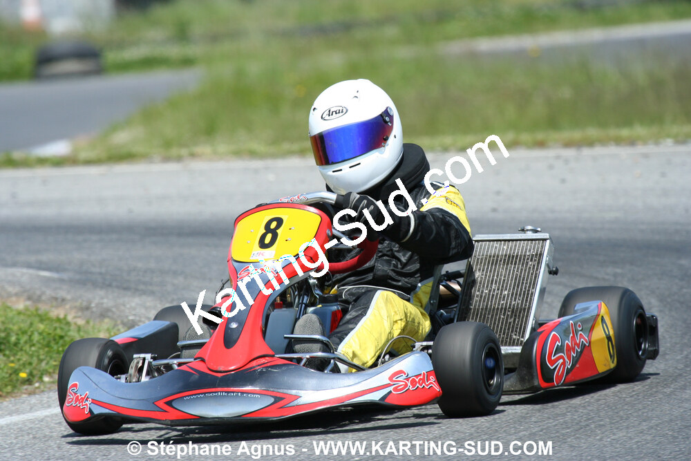 04/05/2008 : 3ème manche du Championnat Régional Midi-Pyrénées à Muret (Photos Stéphane Agnus) 2008 — karting