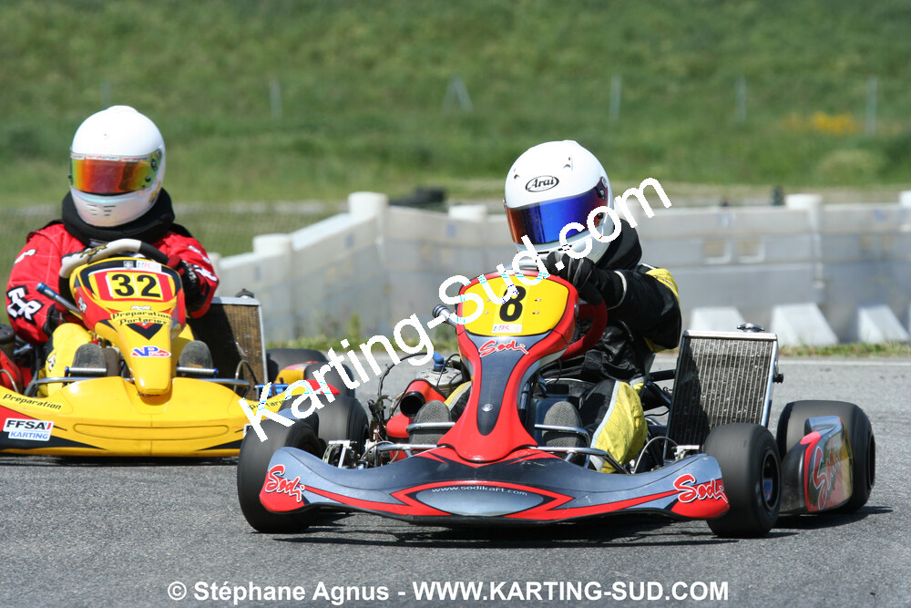 04/05/2008 : 3ème manche du Championnat Régional Midi-Pyrénées à Muret (Photos Stéphane Agnus) 2008 — karting