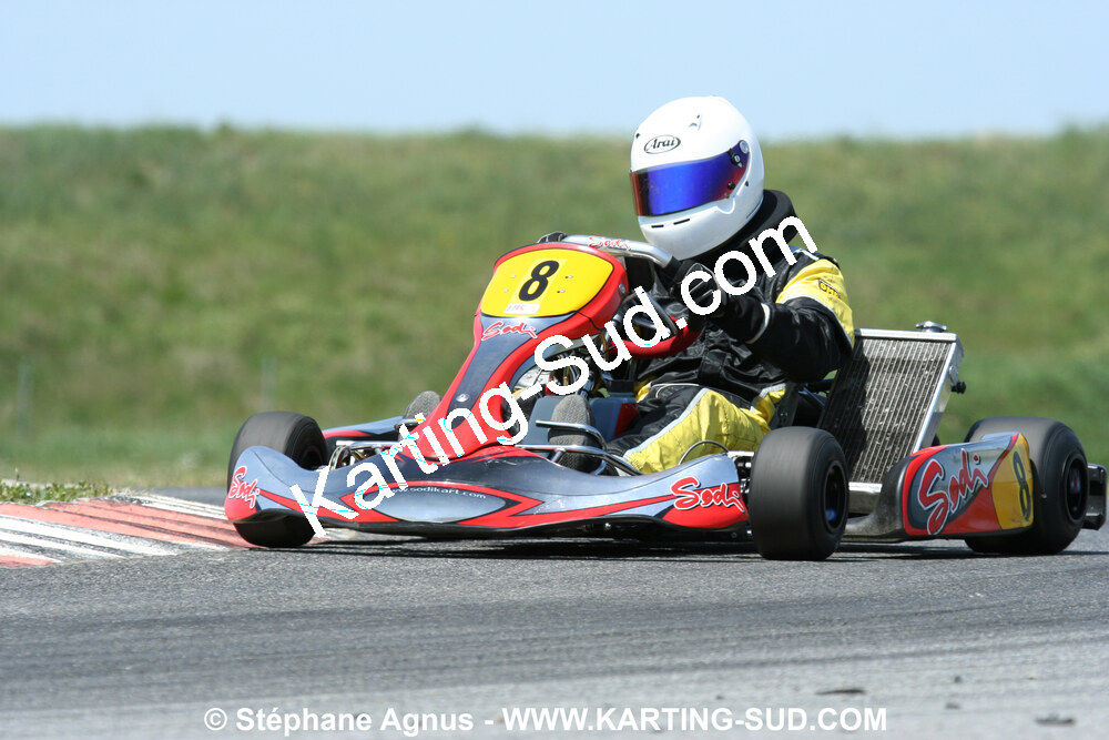 04/05/2008 : 3ème manche du Championnat Régional Midi-Pyrénées à Muret (Photos Stéphane Agnus) 2008 — karting
