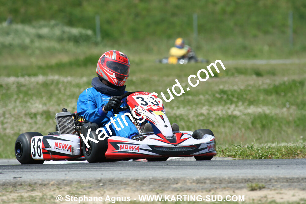 04/05/2008 : 3ème manche du Championnat Régional Midi-Pyrénées à Muret (Photos Stéphane Agnus) 2008 — karting