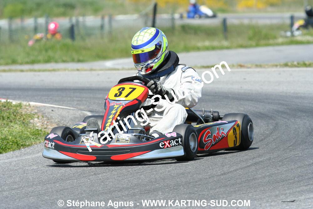 04/05/2008 : 3ème manche du Championnat Régional Midi-Pyrénées à Muret (Photos Stéphane Agnus) 2008 — karting