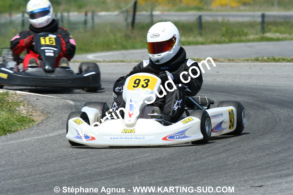 04/05/2008 : 3ème manche du Championnat Régional Midi-Pyrénées à Muret (Photos Stéphane Agnus) 2008 — karting