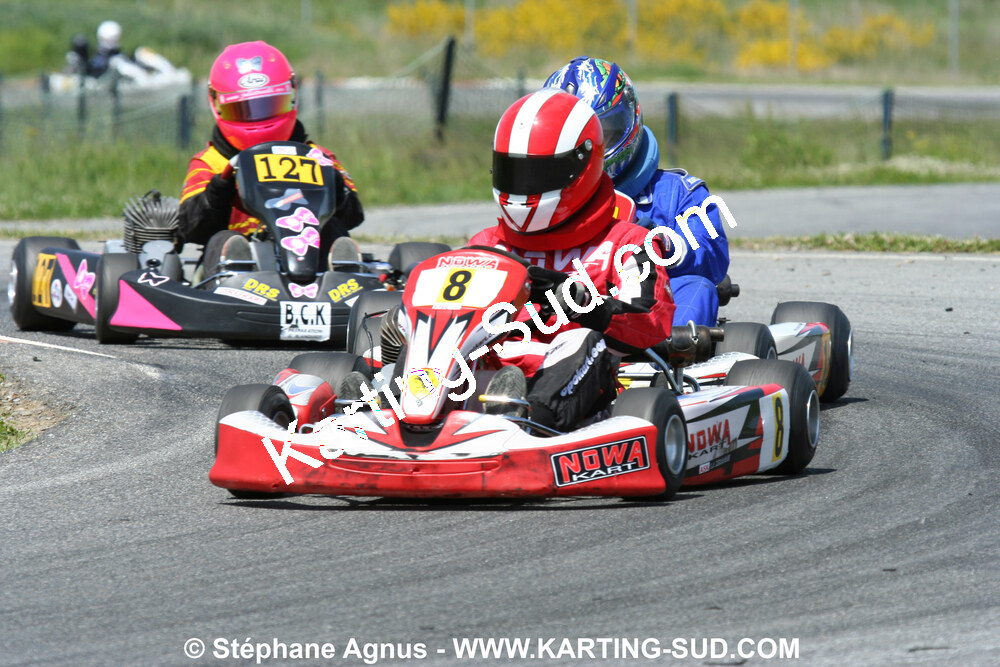 04/05/2008 : 3ème manche du Championnat Régional Midi-Pyrénées à Muret (Photos Stéphane Agnus) 2008 — karting