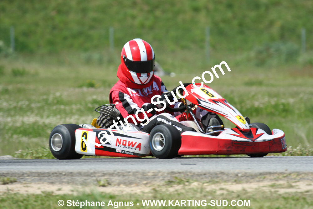 04/05/2008 : 3ème manche du Championnat Régional Midi-Pyrénées à Muret (Photos Stéphane Agnus) 2008 — karting
