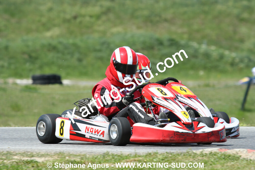 04/05/2008 : 3ème manche du Championnat Régional Midi-Pyrénées à Muret (Photos Stéphane Agnus) 2008 — karting
