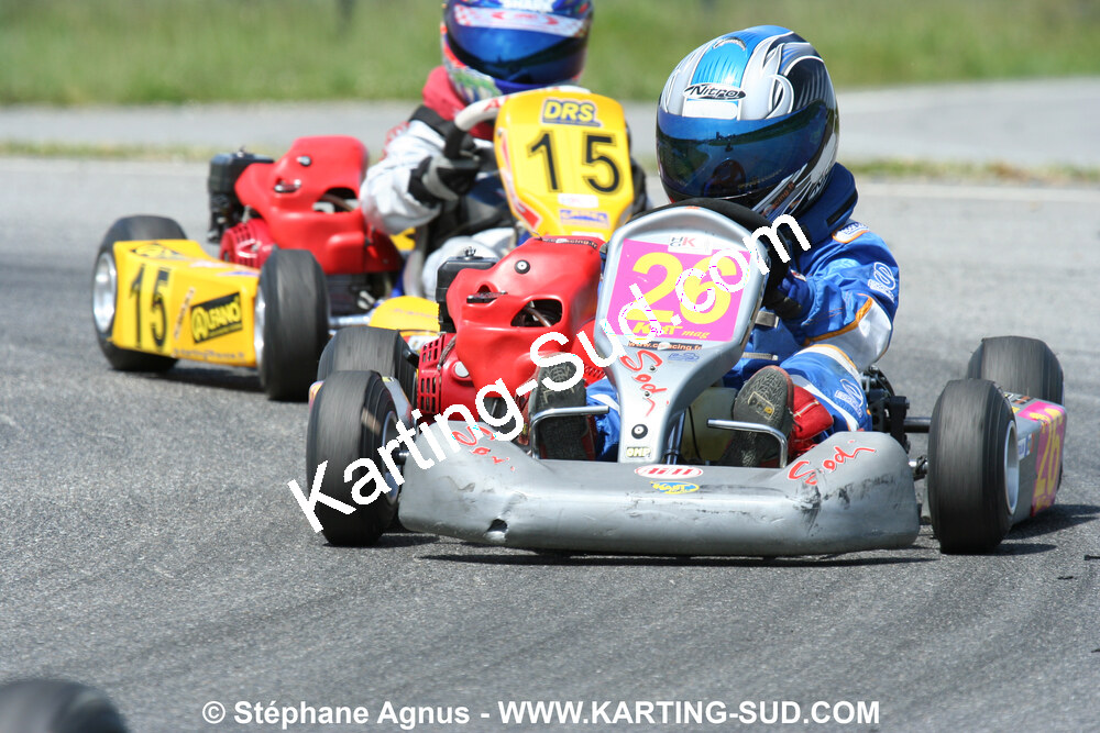 04/05/2008 : 3ème manche du Championnat Régional Midi-Pyrénées à Muret (Photos Stéphane Agnus) 2008 — karting
