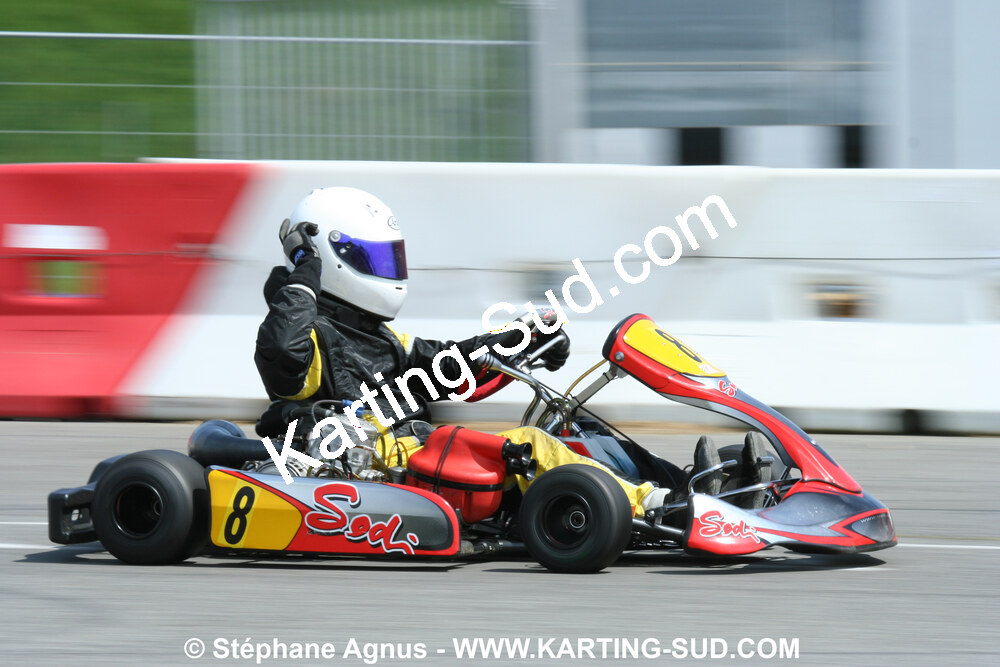 04/05/2008 : 3ème manche du Championnat Régional Midi-Pyrénées à Muret (Photos Stéphane Agnus) 2008 — karting