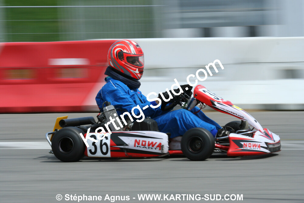 04/05/2008 : 3ème manche du Championnat Régional Midi-Pyrénées à Muret (Photos Stéphane Agnus) 2008 — karting