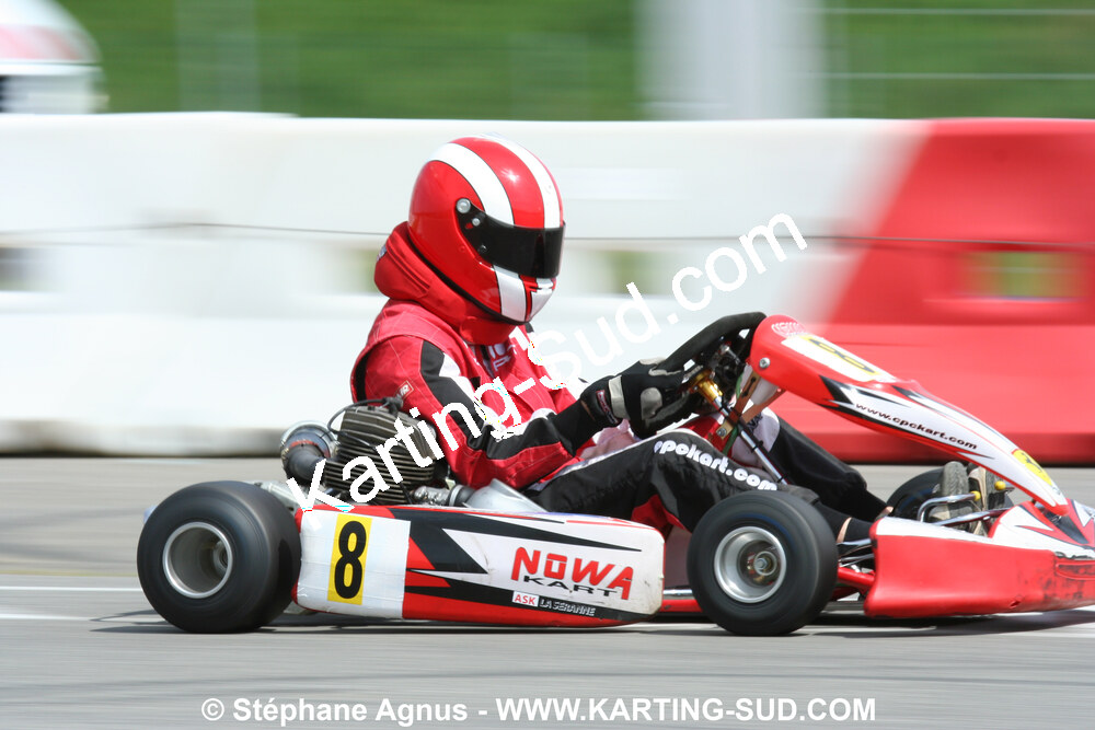 04/05/2008 : 3ème manche du Championnat Régional Midi-Pyrénées à Muret (Photos Stéphane Agnus) 2008 — karting