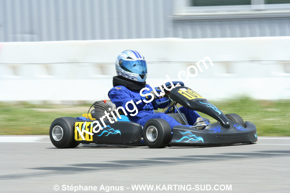 04/05/2008 : 3ème manche du Championnat Régional Midi-Pyrénées à Muret (Photos Stéphane Agnus) 2008 — karting