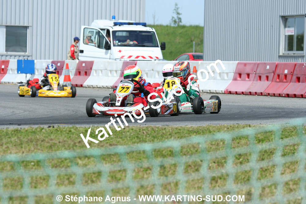 04/05/2008 : 3ème manche du Championnat Régional Midi-Pyrénées à Muret (Photos Stéphane Agnus) 2008 — karting