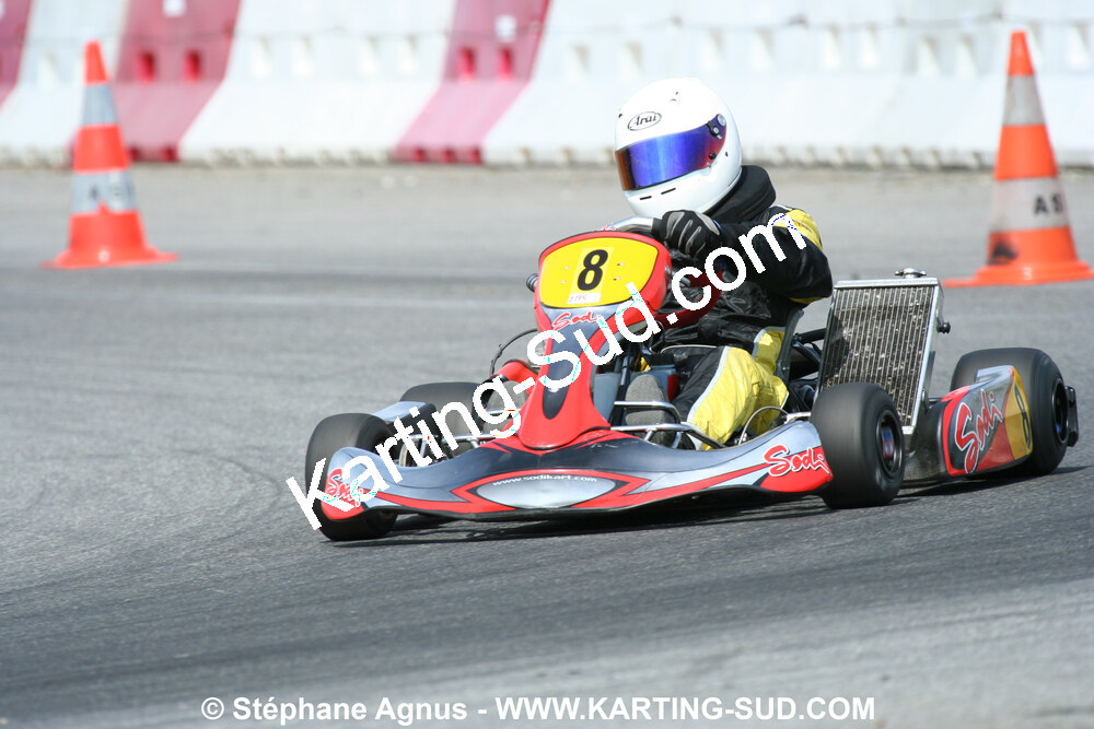 04/05/2008 : 3ème manche du Championnat Régional Midi-Pyrénées à Muret (Photos Stéphane Agnus) 2008 — karting