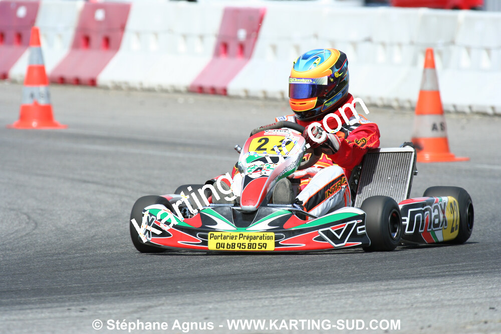 04/05/2008 : 3ème manche du Championnat Régional Midi-Pyrénées à Muret (Photos Stéphane Agnus) 2008 — karting
