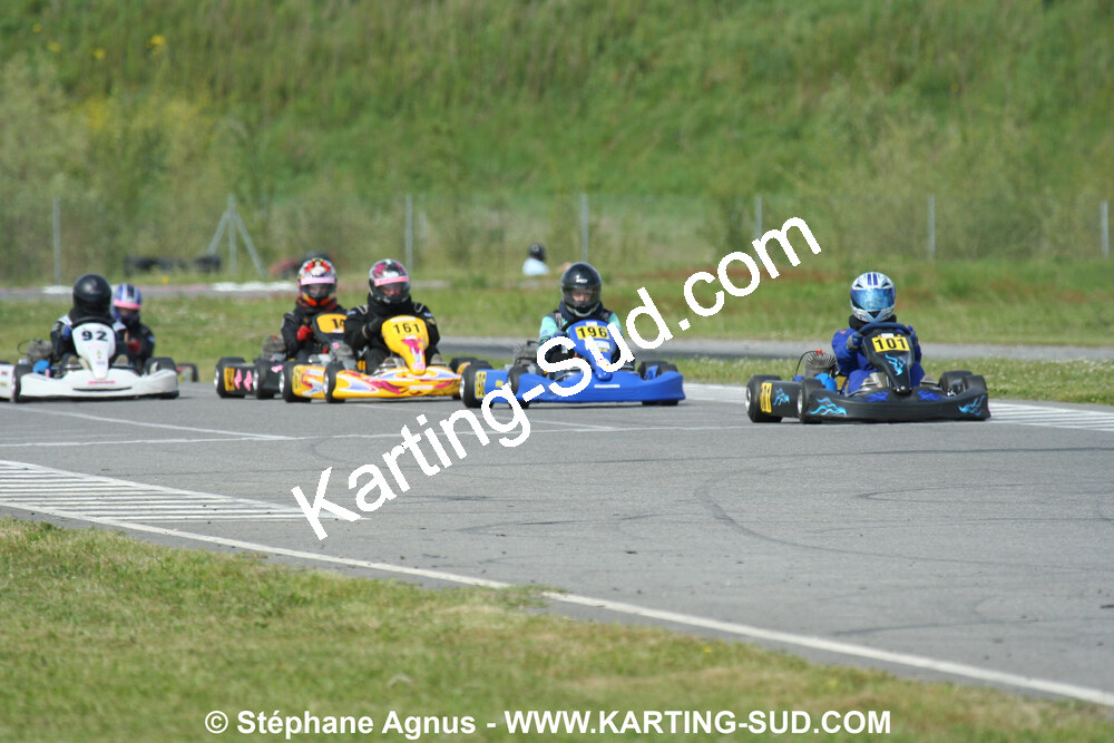 04/05/2008 : 3ème manche du Championnat Régional Midi-Pyrénées à Muret (Photos Stéphane Agnus) 2008 — karting