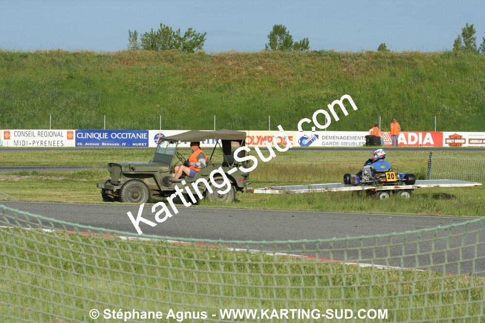 04/05/2008 : 3ème manche du Championnat Régional Midi-Pyrénées à Muret (Photos Stéphane Agnus) 2008 — karting