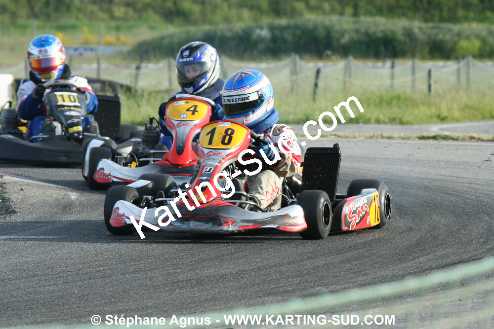04/05/2008 : 3ème manche du Championnat Régional Midi-Pyrénées à Muret (Photos Stéphane Agnus) 2008 — karting