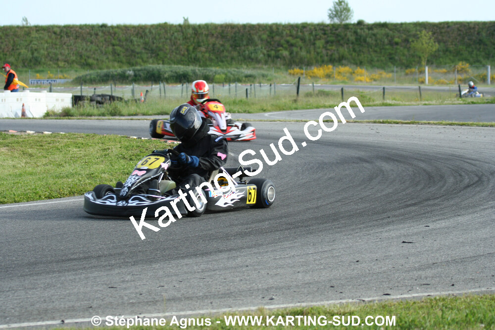 04/05/2008 : 3ème manche du Championnat Régional Midi-Pyrénées à Muret (Photos Stéphane Agnus) 2008 — karting