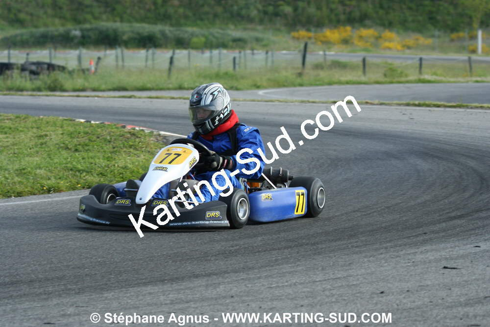 04/05/2008 : 3ème manche du Championnat Régional Midi-Pyrénées à Muret (Photos Stéphane Agnus) 2008 — karting