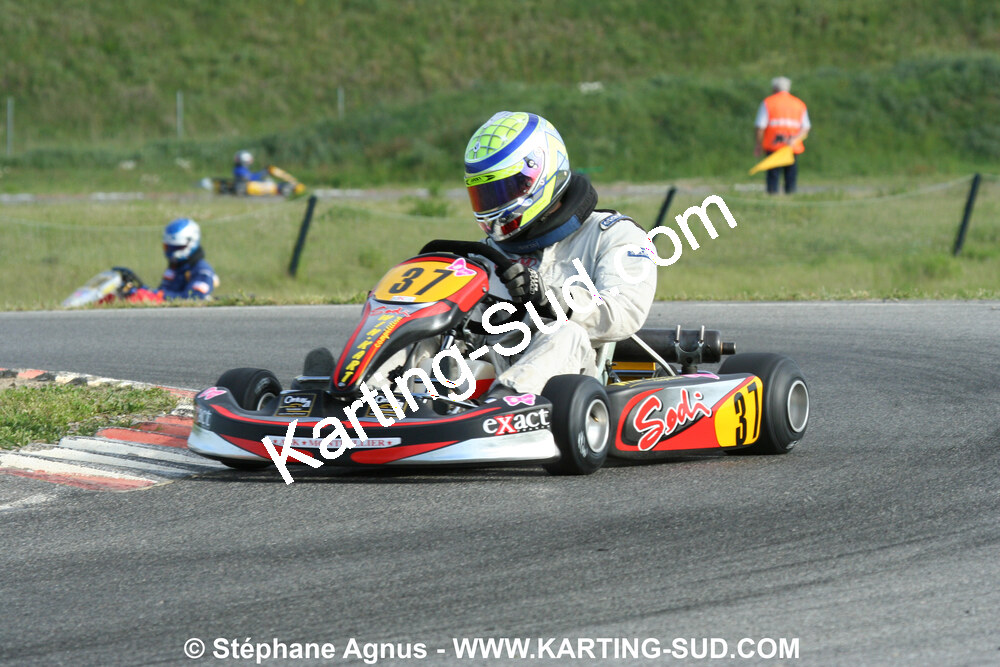 04/05/2008 : 3ème manche du Championnat Régional Midi-Pyrénées à Muret (Photos Stéphane Agnus) 2008 — karting