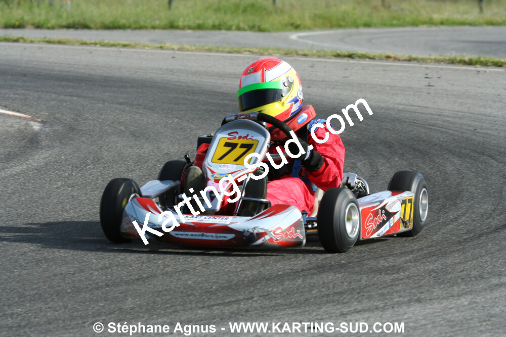 04/05/2008 : 3ème manche du Championnat Régional Midi-Pyrénées à Muret (Photos Stéphane Agnus) 2008 — karting